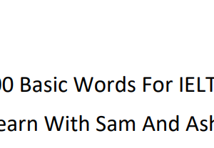 400 Basic Words For IELTS